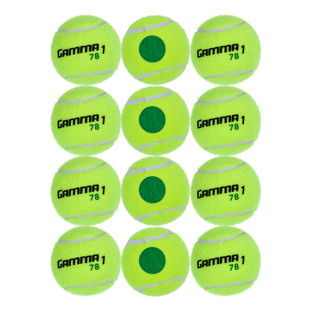 Tennisball Stage 1, Green Dot 12er Beutel
