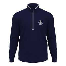 1/4 Zip Technical Trainingsjacke Herren-Dunkelblau
