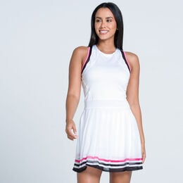 Kinetic Energy Kleid Damen-Weiß