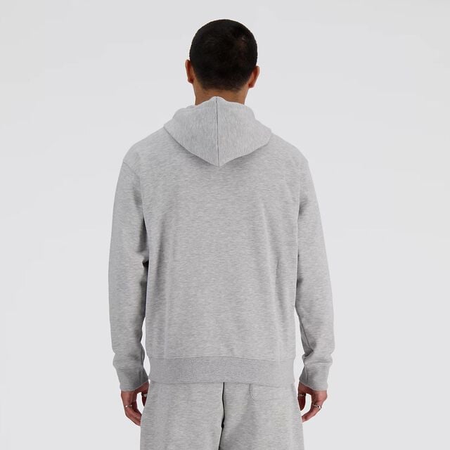 New Balance Stacked Logo French Terry Hoodie