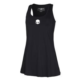 Tech Kleid Damen - schwarz, 