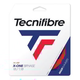 X-One Biphase 12m Saitenset-Rot