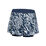 Fingerprint Printed Wavy Skort