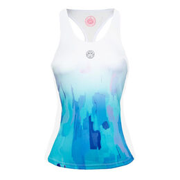 Yaka Tech Tank-Top Damen-Wei&szlig;,Hellblau