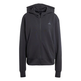 D4T Hoody Damen-schwarz