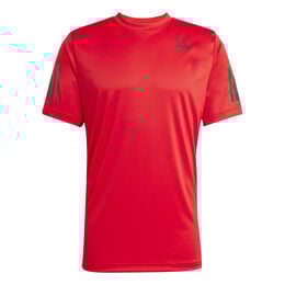 Club 3Stripes T-Shirt Herren-rot