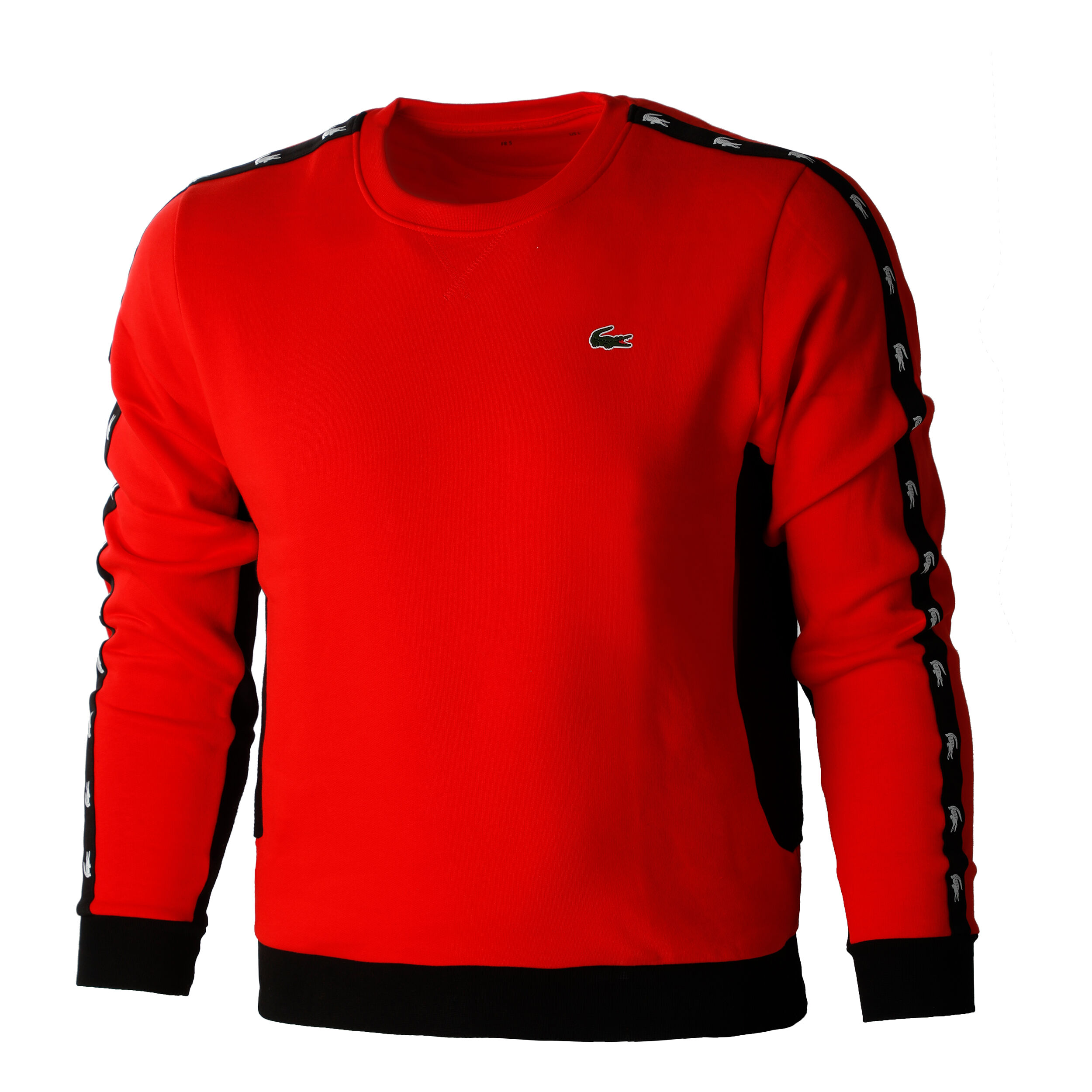 Sweat rouge lacoste top