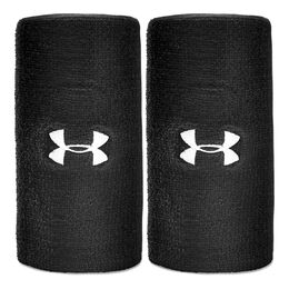 6in Performance Schweißband 2er Pack Unisex - schwarz, weiß