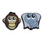 ZooDamp 2er Affe, Elefant