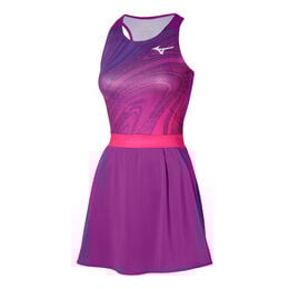 Charge Printed Kleid Damen - lila, 