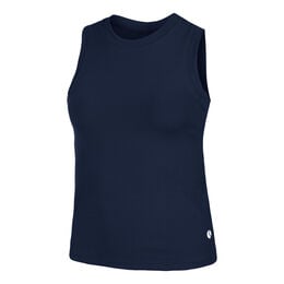 Ace Pocket Ribbed Tank-Top Damen-Dunkelblau