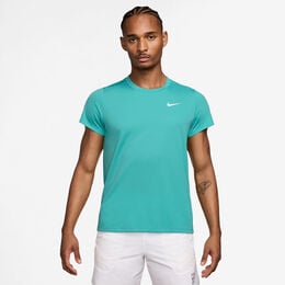 Court Victory Dry T-Shirt Herren - t&uuml;rkis, wei&szlig;