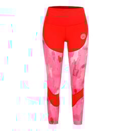 Abiba Tech Mesh Tight Damen-Rot,Rosa