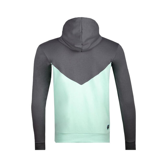 Bassem Lifestyle Hoody - dark grey/ mint