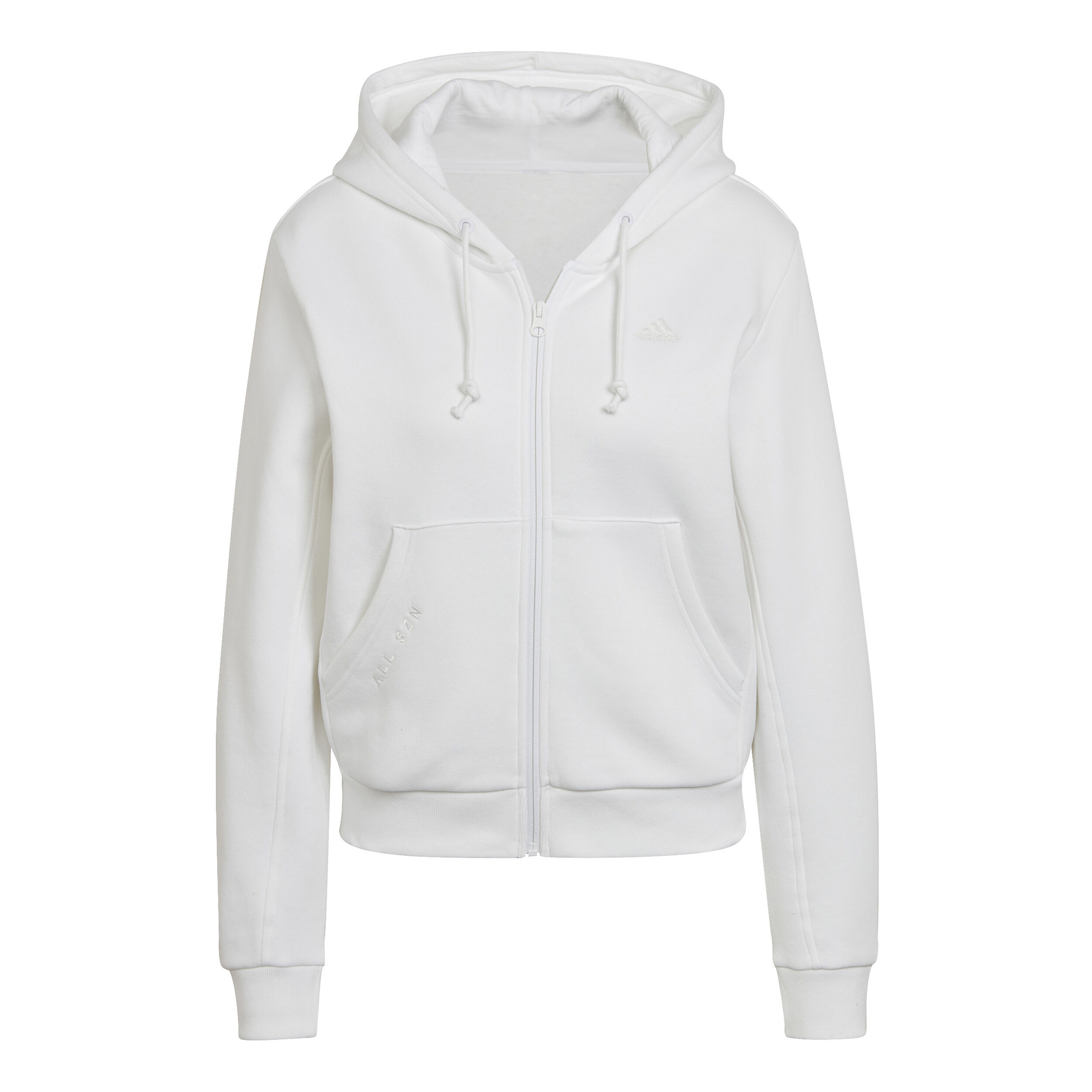 Adidas sweatjacke damen weiß best sale