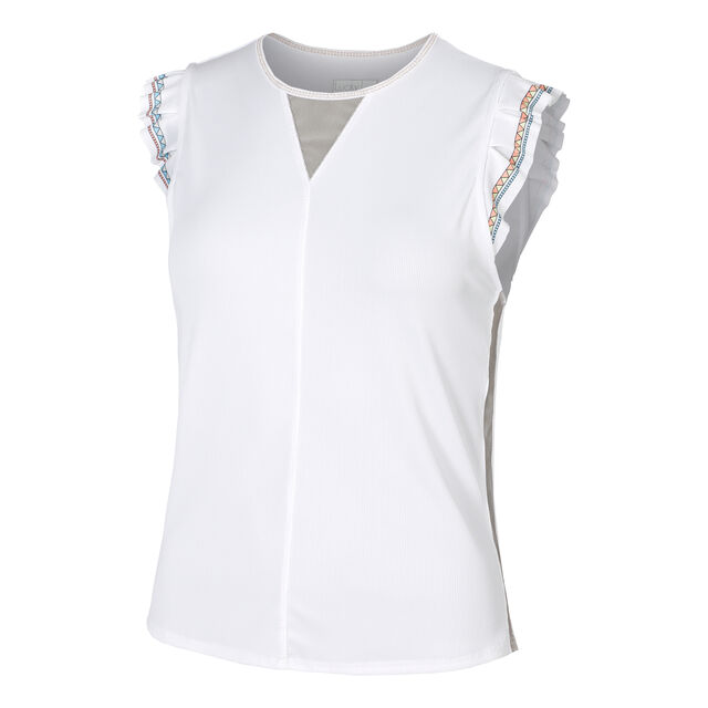 Petal Haze Ruffle Tank