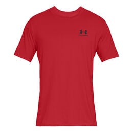 Sportstyle Left Chest T-Shirt Herren-Rot,Schwarz