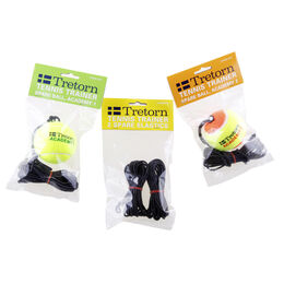 Tennistrainer Ersatzschnur Trainingshilfe 2er Pack-Schwarz