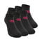 Leana No Show Tech Socks 6 Pack - black