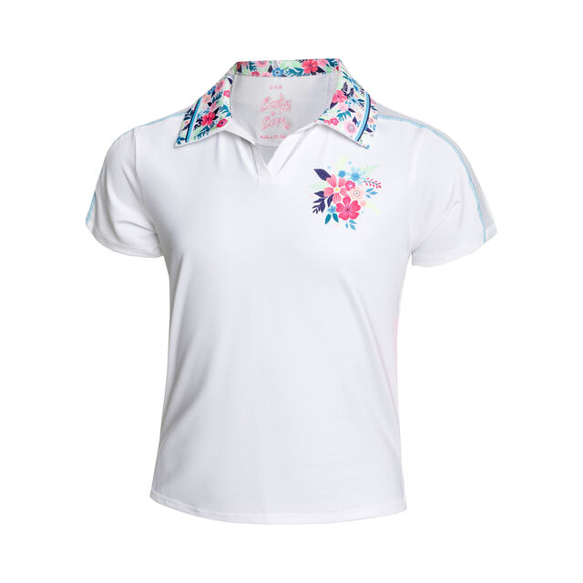 Flower Frenzy Polo