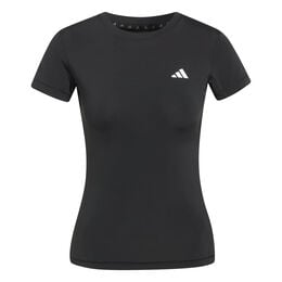 Power Essentials T-Shirt Damen-schwarz