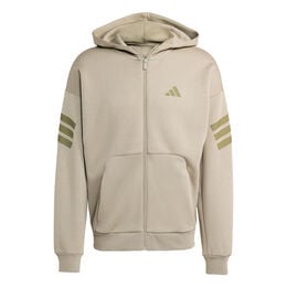 3Stripes Full-Zip Trainingsjacke Herren - beige, 