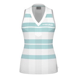 Performance Tank-Top Damen-Weiß,Mint