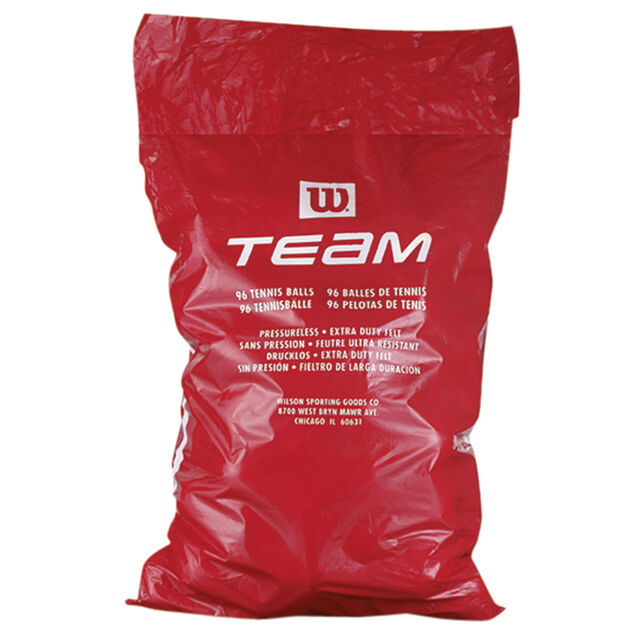 Team W Trainer 96 Tennisb&auml;lle im Beutel