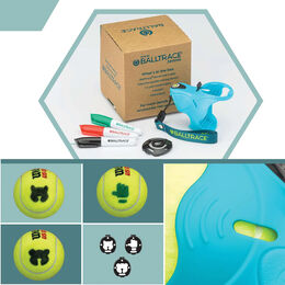 Paws & Thumbs Ballmarker-Blau