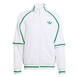 Trainingsjacke Herren-Weiß,Grün