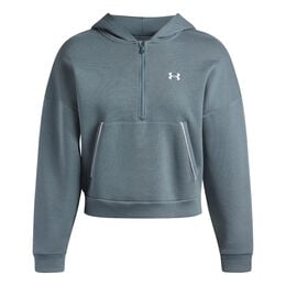 Rival Fleece  Piped Half-Zip Sweatshirt Damen-weiß