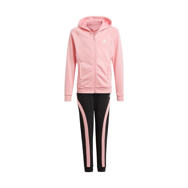 Hooded Cotton Tracksuit Girls