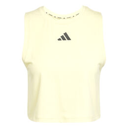 Boxy 3Stripes Tank-Top Damen-Gelb