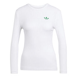 3/4 Pro Longsleeve Damen-Wei&szlig;