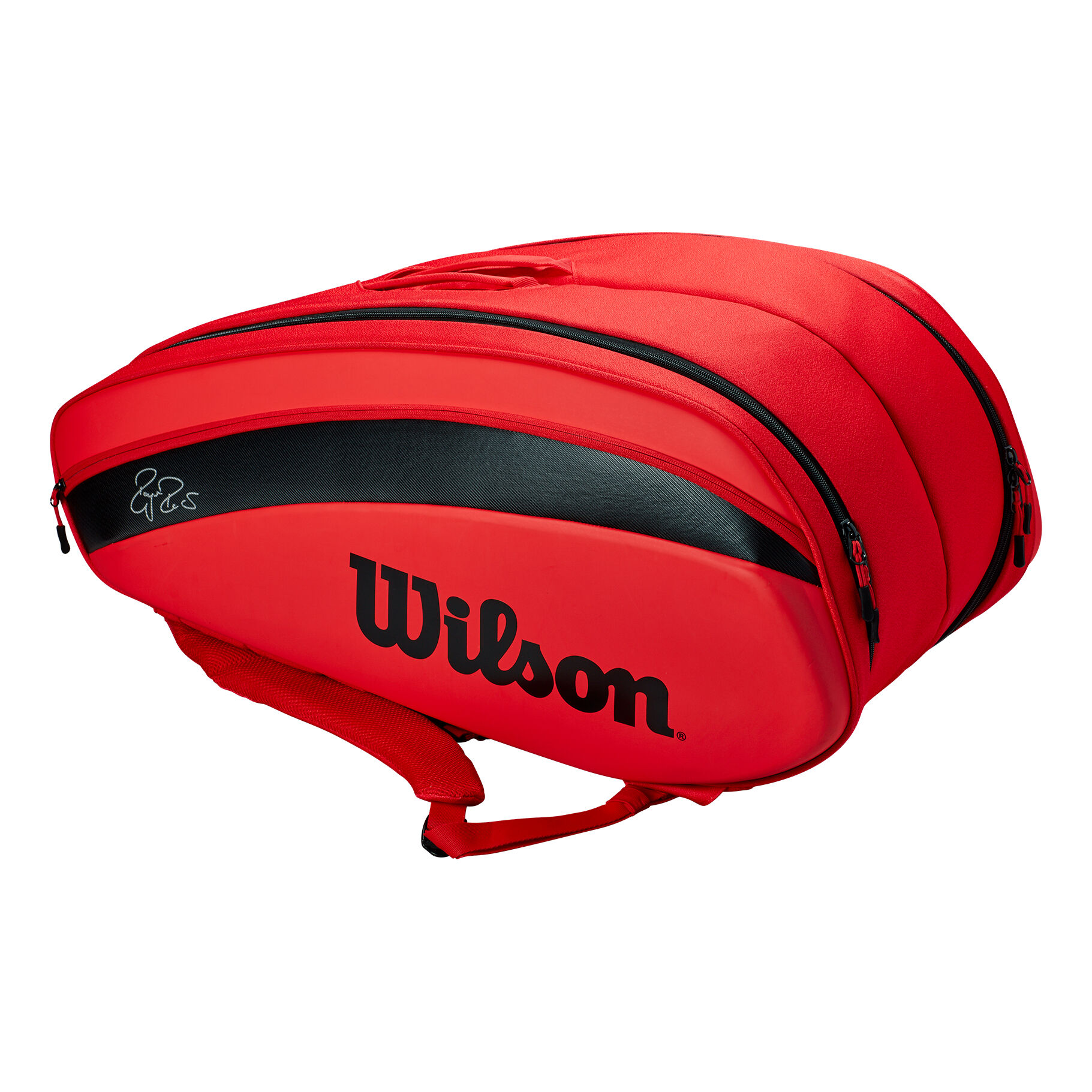Wilson Team 3 Comp 12er Bag schwarz/rot große Tennistasche zum Toppreis 