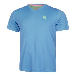 Crew Inside Out V-Neck T-Shirt Herren-Blau,Neongrün