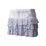 Purity Pleated Scallop Skirt Women