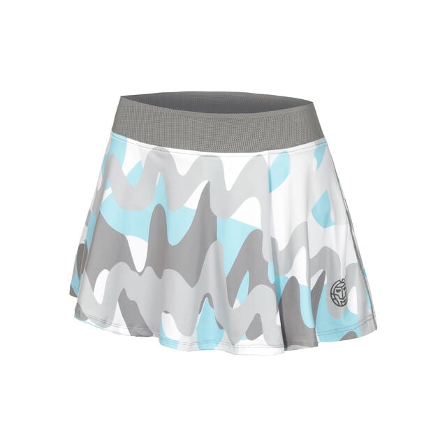 Good Vibes Printed Wavy Skort