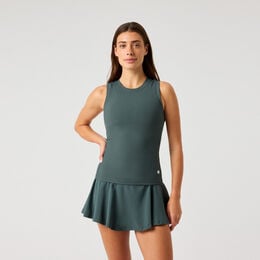 Ace Pocket Ribbed Tank-Top Damen-dunkelgr&uuml;n