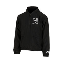 1/2-Zip Hoody Jungen-Schwarz