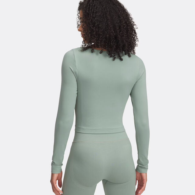 Ua Vanish Seamless Ls-Grn