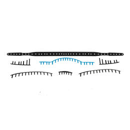 BG PD Jr 25 Ösenbandset-Schwarz