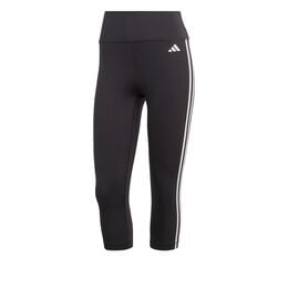 Train Essentials 3-Stripes High-Waisted 3/4 Leggings