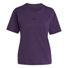 Essentials Small Logo T-Shirt Damen-lila