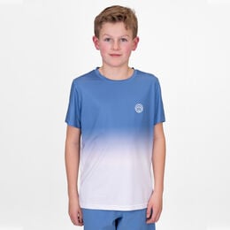 Crew Gradiant T-Shirt Jungen-Blau,Wei&szlig;