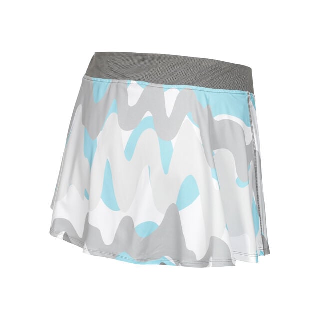 Good Vibes Printed Wavy Skort