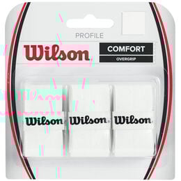 Profile Overgrip 3er Pack-Weiß