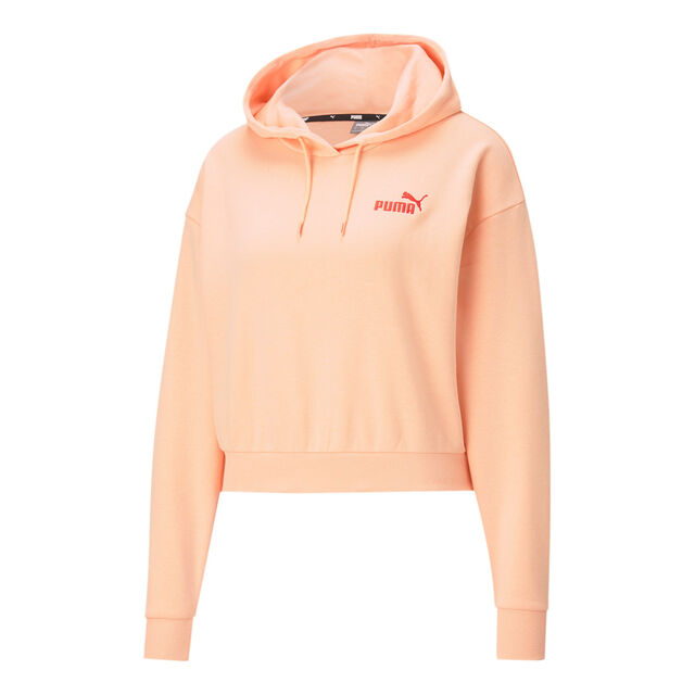 Essential Embroidered Cropped Hoodie