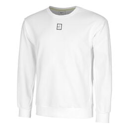 Court Dri-Fit Fleece Heritage Sweatshirt Herren - weiß, 