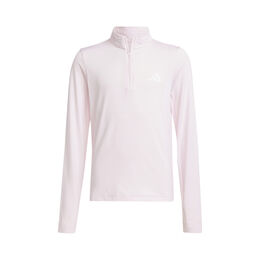 All Sports Favorite 1/4 Zip Longsleeve Kinder-Rosa